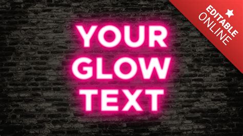 Glow Pink Text | Text Effect Generator