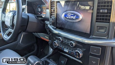 The Next Ford F-150 Lariat Interior Looks All Digital With A Few ...