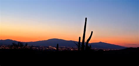 Tucson Sunrise Panorama Free Stock Photo - Public Domain Pictures