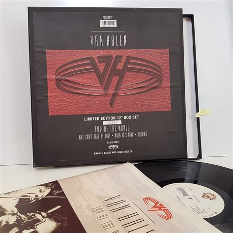 VAN HALEN top of the world LTD EDITION NUMBERED BOX. 4 TRACK VINYL 12" EP. W0066TB - Amazon.co.uk