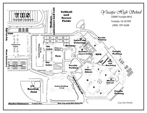 Redlands High School Campus Map - Time Zones Map