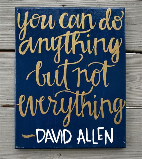 Inspirational Quote // You Can Do Anything But Not Everything // Canvas You Can Do Anything ...