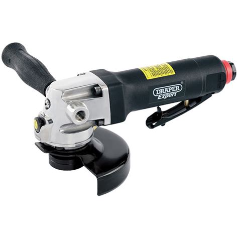 Draper Expert 47572 115mm Composite Body Air Angle Grinder | Rapid Online