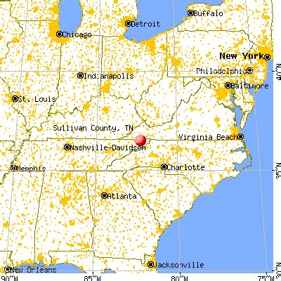 Sullivan County, Tennessee detailed profile - houses, real estate, cost of living, wages, work ...