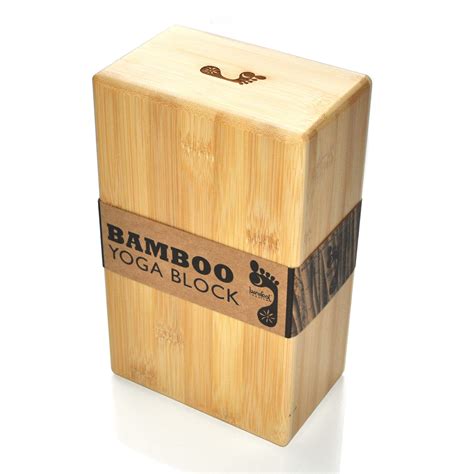 Barefoot Yoga Eco-Friendly Bamboo Yoga Blocks - Barefoot Yoga Co.