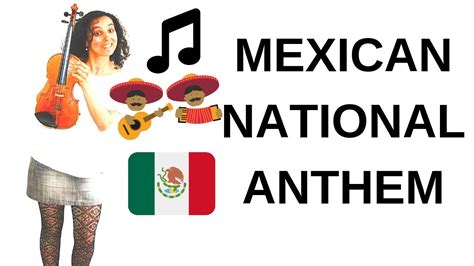 Mexican National Anthem 🎻 Himno Nacional Mexicano 🎻 Violin Tutorial ...