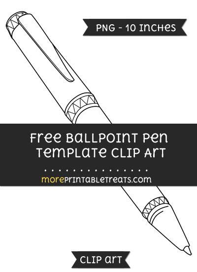 Free Ballpoint Pen Template - Clipart | Clip art, Ballpoint pen, Ballpoint