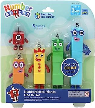 Learning Resources Numberblocks Friends One to Five, Official ...