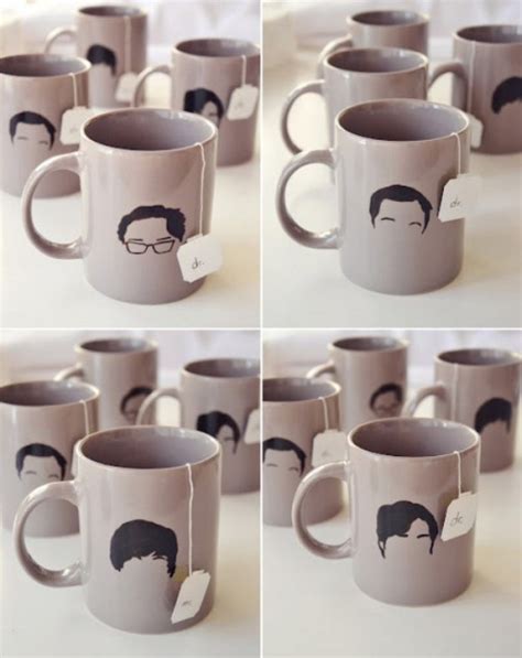 Cool DIY Big Bang Theory Mugs - Shelterness