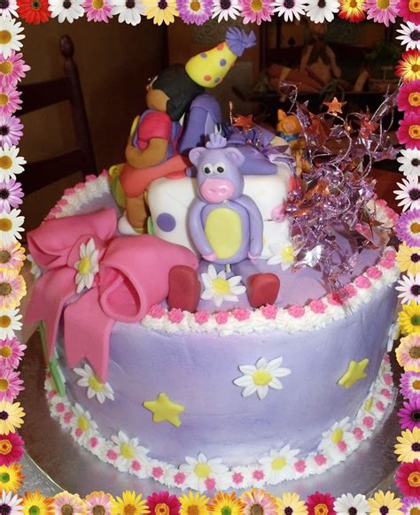 Dora Birthday Cake - CakeCentral.com