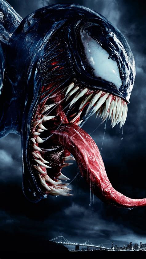 Venom (2018) Phone Wallpaper | Moviemania | Venom movie, Marvel, Film art