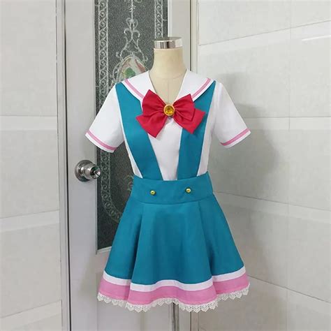 Anime Aikatsu Friends Cosplay Costume Custom Made-in Anime Costumes from Novelty & Special Use ...