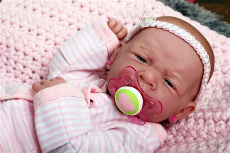 Reborn Baby Doll Lifelike Preemie Baby Newborn Pacifier Doll | Etsy