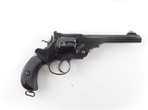 WEBLEY , MODEL: W G ARMY , CALIBER: 455 REVOLVER - Switzer's Auction & Appraisal Service