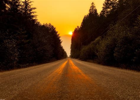 Nature Road Sunset Wallpapers - Wallpaper Cave