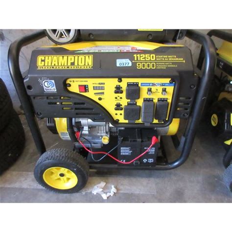 Champion 9000 Watt Gas Generator-Store Return