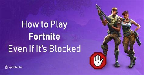 Fortnite: How to unblock the game