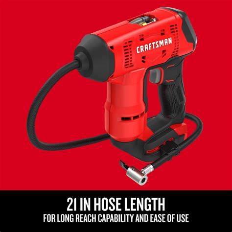 Craftsman V20 Cordless High Pressure Inflator (Tool Only) | CRAFTSMAN