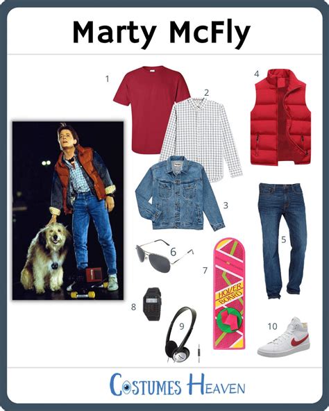 DIY Marty McFly Costume Ideas 2022|Cosplay And Halloween Ideas