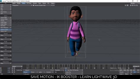 Save Motion - Easy Animation with IK Booster | Lightwave 3d Tutorial ...