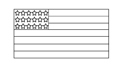 American Flag Coloring Pages Free Printable