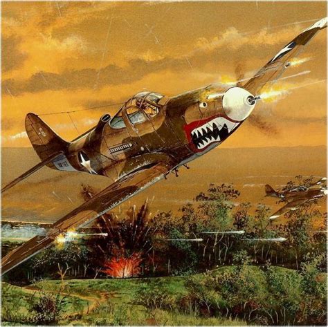 Bell P-39 in the Solomon Islands: | Wwii plane art, Aircraft art, Airplane art