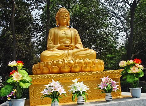 Stock Pictures: Golden Buddha Statue
