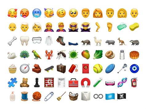 [Feature] Here is all 148 new Emoji : r/iOSBeta