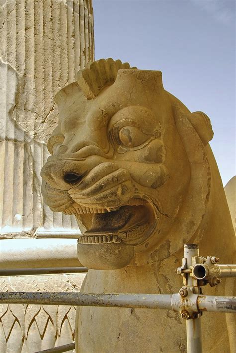 Iran Persepolis _DSC6137 | The lion is a zoroastrian symbol … | Flickr