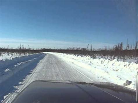 Winter Roads in manitoba 2013 - YouTube