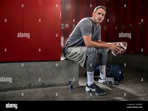 Jared Goff poses for a portrait in Redondo Beach, CA, USA on 10 July, 2017. // Dustin Snipes/Red ...