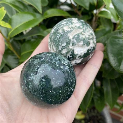 Bulk 1 Kg Moss Agate Sphere Moss Agate Sphere Wholesale - Etsy