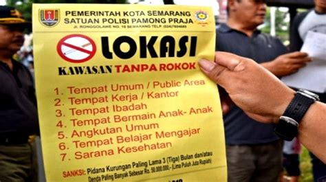 Mengenal 7 Kawasan Tanpa Rokok di Indonesia - Komunitas Kretek