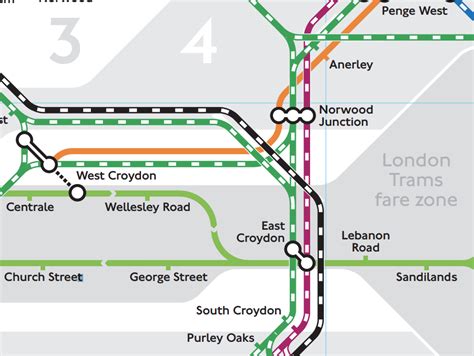 East Croydon/Elephant+Castle zone on rail-and-tube-services-map - Unified API - TfL Tech Forum