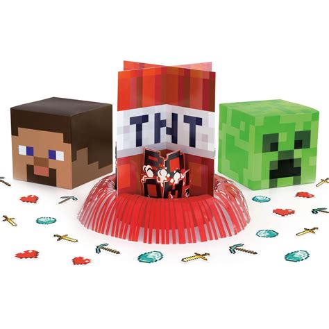 Minecraft Party Table Decorating Kit, 23pcs - Walmart.com