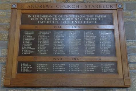 Harrogate Starbeck St Andrews Church – Airedale & Wharfedale Family History Society