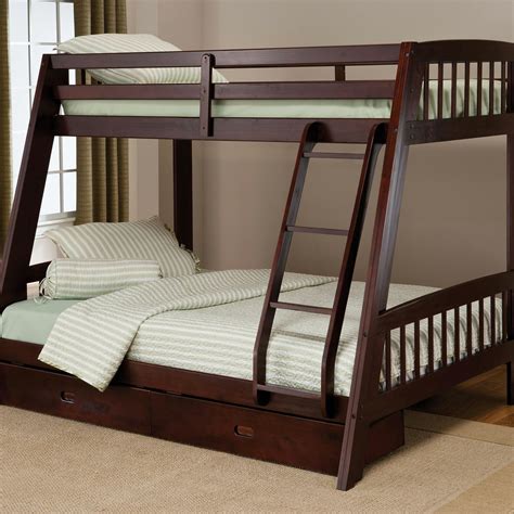 Hillsdale Rockdale Twin over Full Bunk Bed with Storage & Reviews | Wayfair