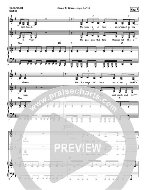 Grace To Grace Sheet Music PDF (Hillsong Worship) - PraiseCharts