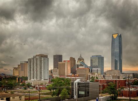 OKC Skyline Photograph by Ricky Barnard