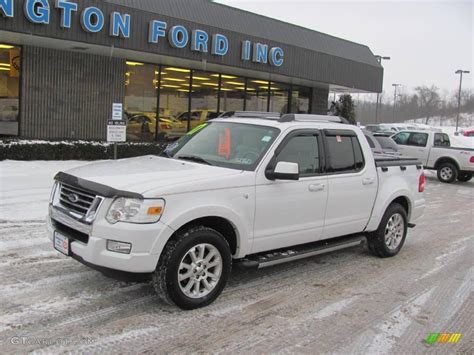 2007 Oxford White Ford Explorer Sport Trac Limited 4x4 #24493121 Photo #2 | GTCarLot.com - Car ...