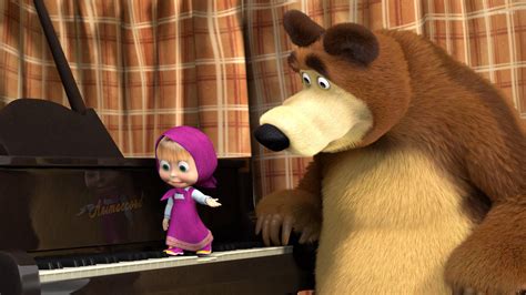 Masha and the Bear [4] wallpaper - Cartoon wallpapers - #46691