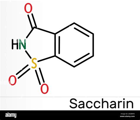 Saccharin Structure