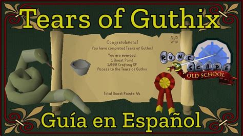 [OSRS] Tears of Guthix Quest (Español) - YouTube