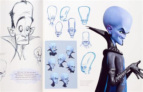 Living Lines Library: Megamind (2010) - Concept Art, Megamind