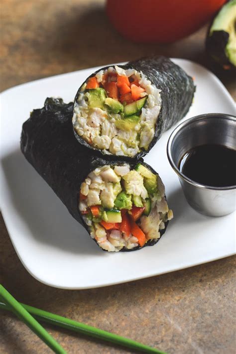 Brown Rice Sushi Wraps