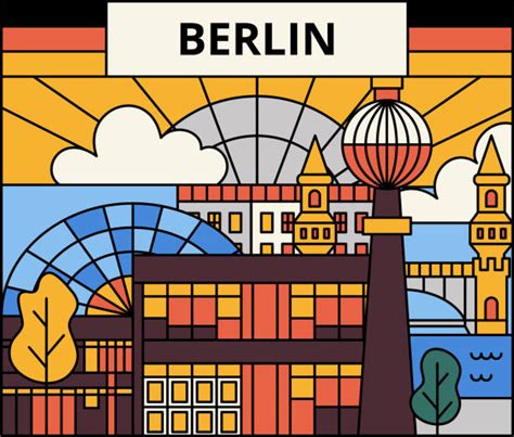 130+ Berlin Skyline Drawing Stock Photos, Pictures & Royalty-Free ...