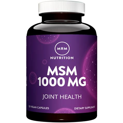 MSM – MRM Nutrition