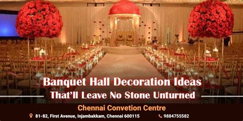 Stunning Banquet Hall Decoration Ideas For Wedding