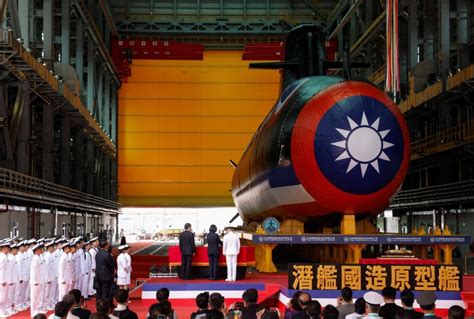 Taiwan reveals first domestically made submarine in defence milestone ...