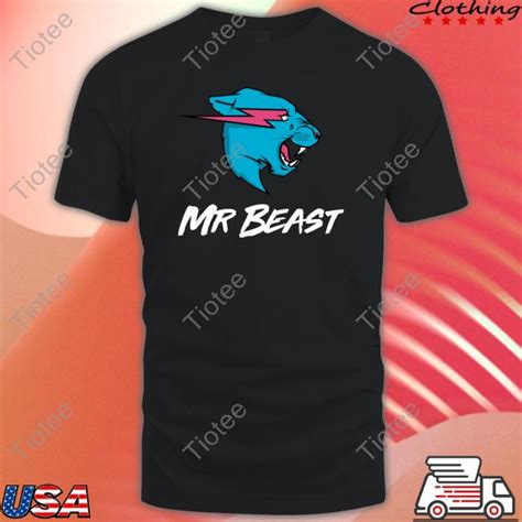 Official Mr Beast Full Logo Hoodie - Tiotee